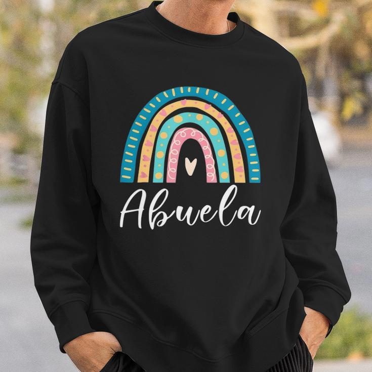 Abuela Rainbow Gifts For Women Family Matching Birthday Sweatshirt Gifts for Him