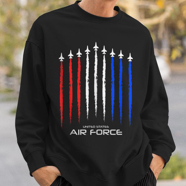 Air Force Us Veterans 4Th Of JulyAmerican Flag Sweatshirt Gifts for Him