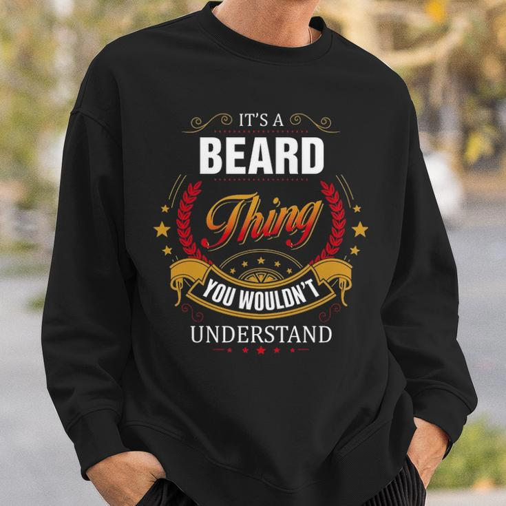 Beard Shirt Family Crest BeardShirt Beard Clothing Beard Tshirt Beard Tshirt Gifts For The Beard Sweatshirt Gifts for Him