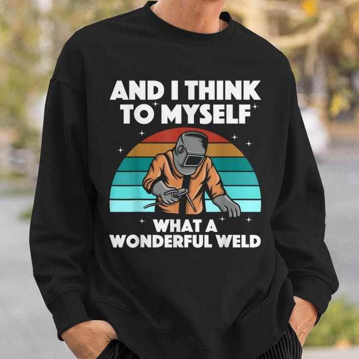 Best Welding Art Men Women Arc Welder Pipeliner Ironworker Sweatshirt Gifts for Him
