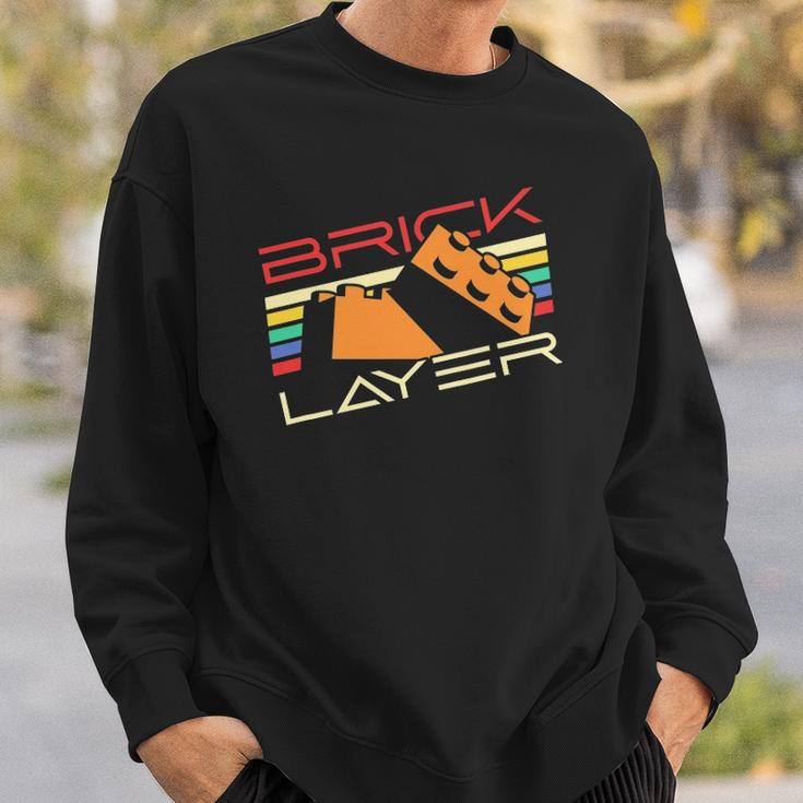 Brick Layer Master Builder Big Building Blocks Engineer Toy Sweatshirt Gifts for Him