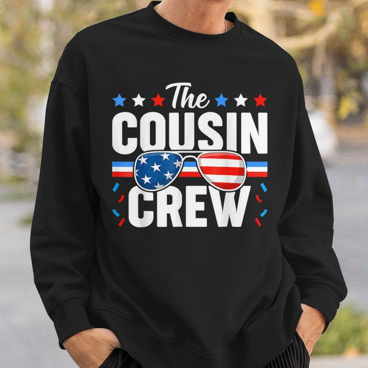 Cousin Crew 4Th Of July Patriotic American Family Matching Sweatshirt Gifts for Him