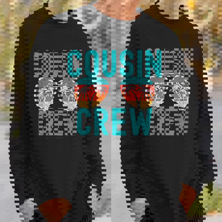 Cousin Crew Family Vacation Summer Vacation Beach Sunglasses V3 Sweatshirt Gifts for Him