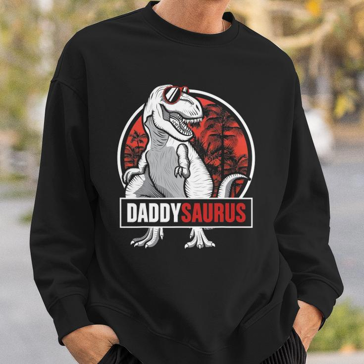 Daddysaurus Fathers Day Giftsrex Daddy Saurus Men Sweatshirt Gifts for Him