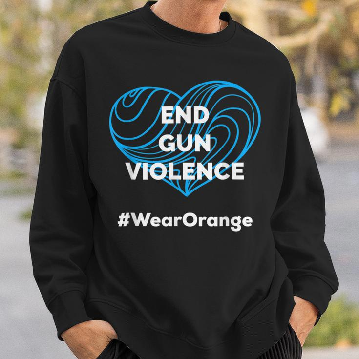 Enough End Gun Violence Wear Orange Sweatshirt Gifts for Him