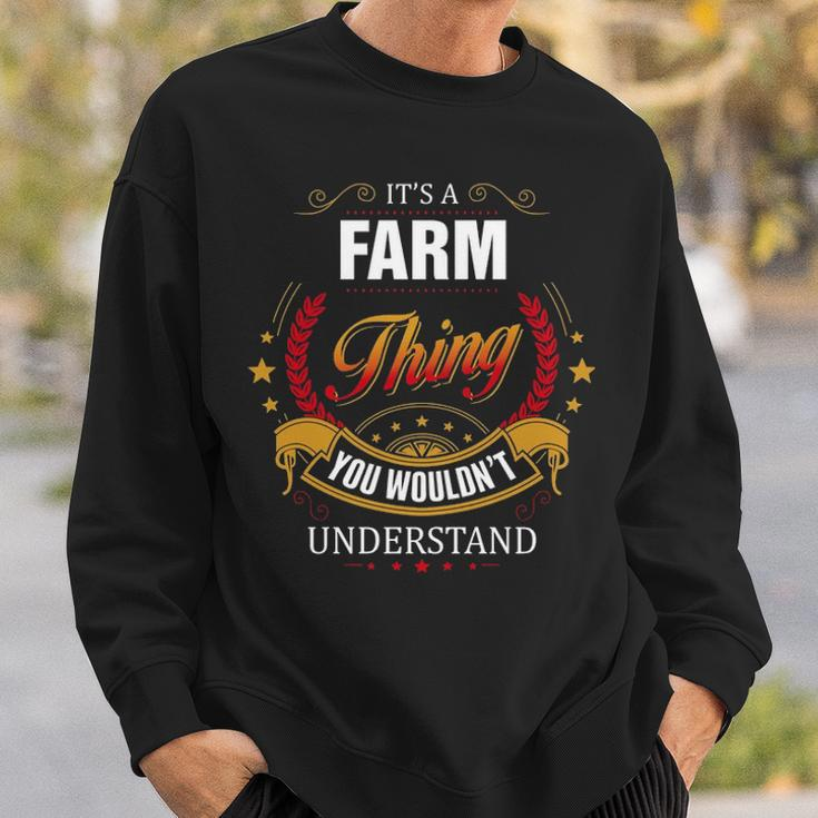 Farm Shirt Family Crest FarmShirt Farm Clothing Farm Tshirt Farm Tshirt Gifts For The Farm Sweatshirt Gifts for Him