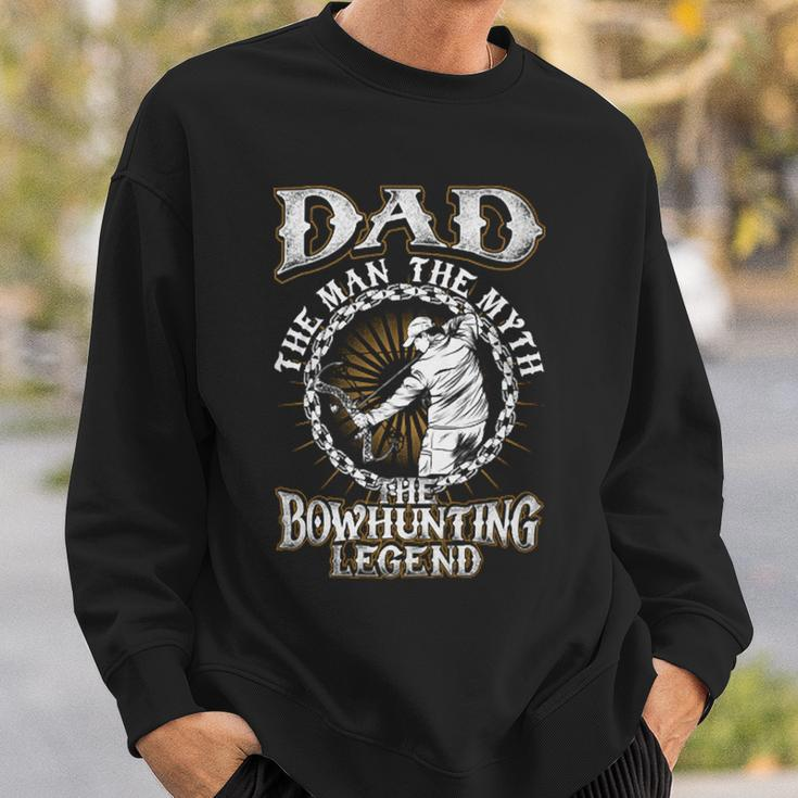 Father Grandpa Dadthe Bowhunting Legend S73 Family Dad Sweatshirt Gifts for Him