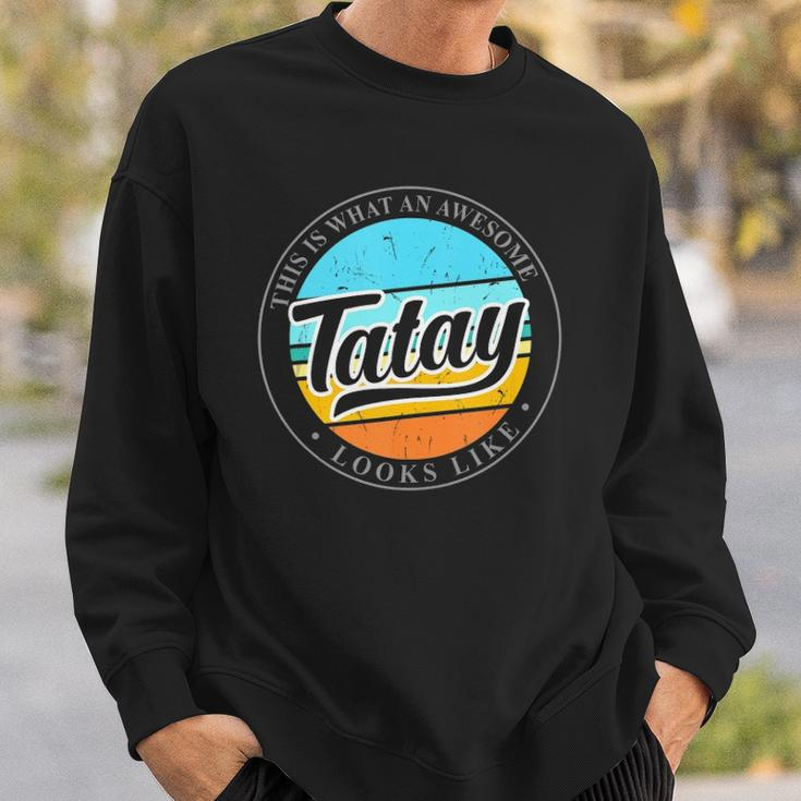 Fathers Day Gift For Tatay Filipino Pinoy Dad Sweatshirt Gifts for Him
