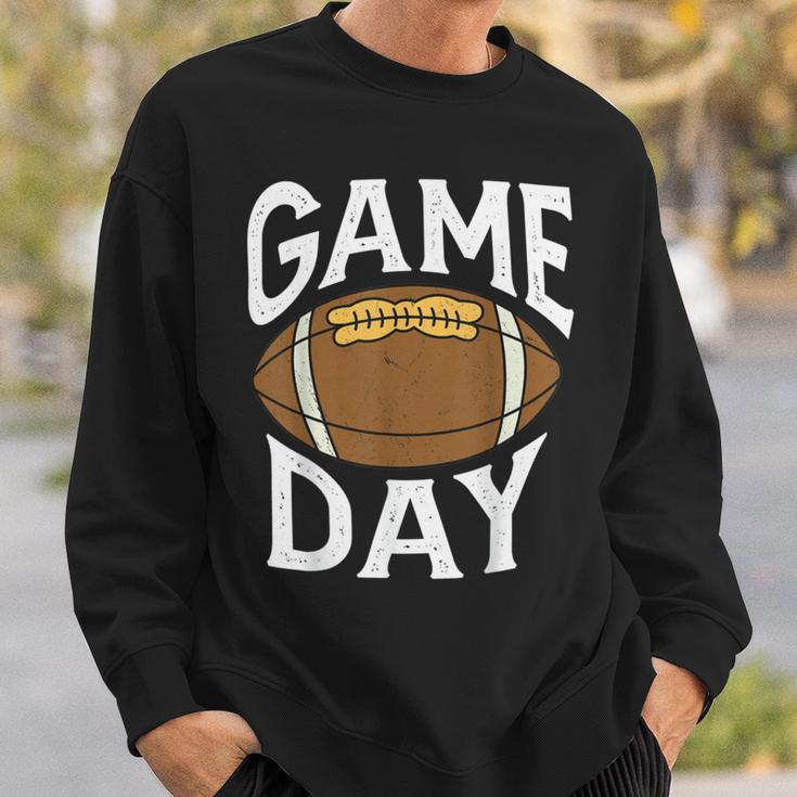 Football Player Vintage Game Day Sweatshirt Gifts for Him