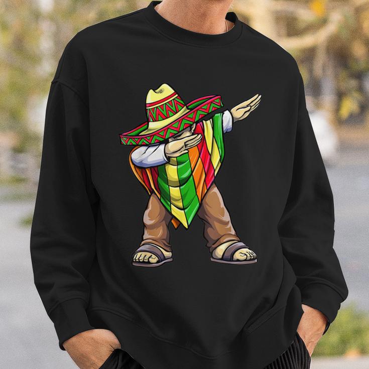 Funny Dabbing Taco Cinco De May Mexican Food V2 Sweatshirt Gifts for Him