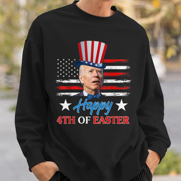 Funny Joe Biden Happy 4Th Of Easter Confused 4Th Of July Sweatshirt Gifts for Him