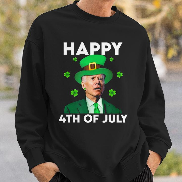 Funny Joe Biden Happy 4Th Of July St Patricks Day Sweatshirt Gifts for Him