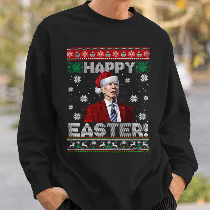 Funny Joe Biden Happy Easter Ugly Christmas Sweatshirt Gifts for Him