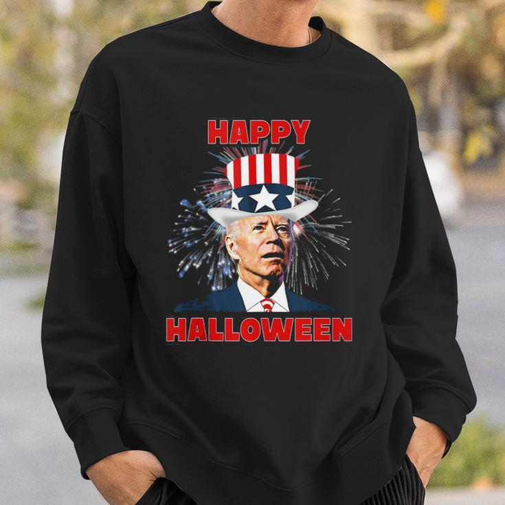 Funny Joe Biden Happy Halloween For Fourth Of July Sweatshirt Gifts for Him