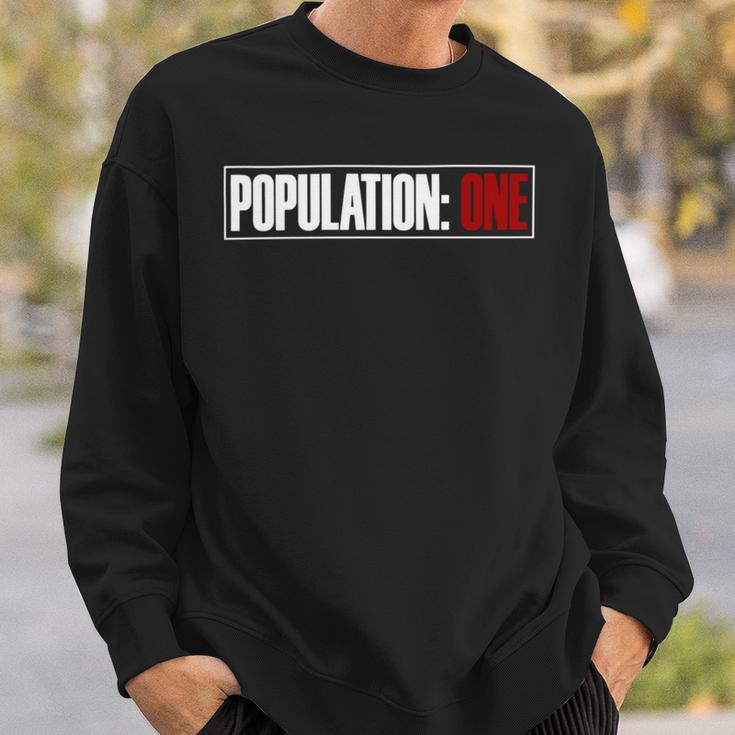 Funny Population One Vr Gamer Sweatshirt Gifts for Him