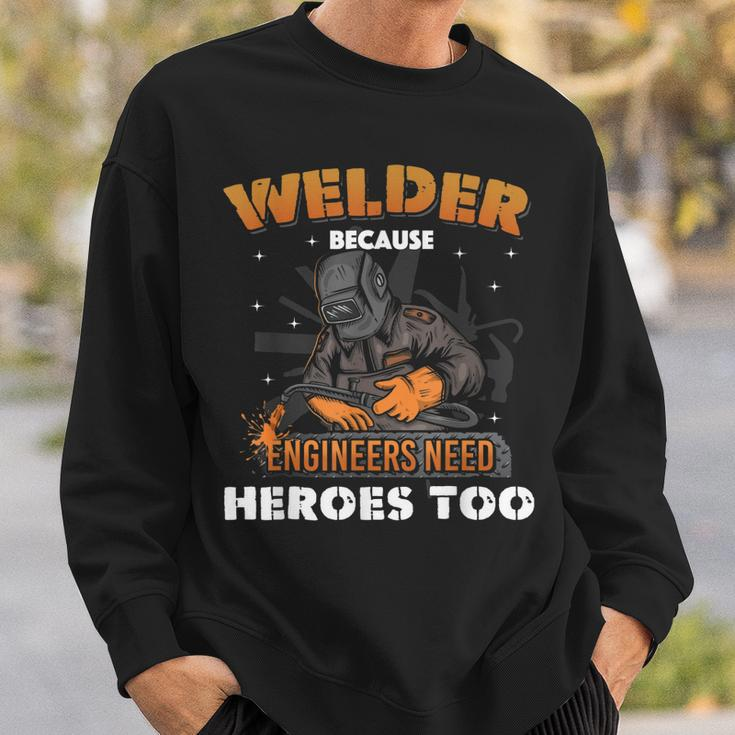 Funny Welding Art Men Women Welder Slworker Welding Lover Sweatshirt Gifts for Him
