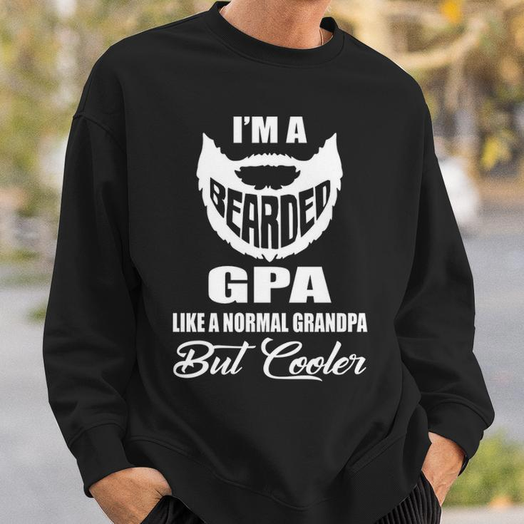G Pa Grandpa Gift Bearded G Pa Cooler Sweatshirt Gifts for Him