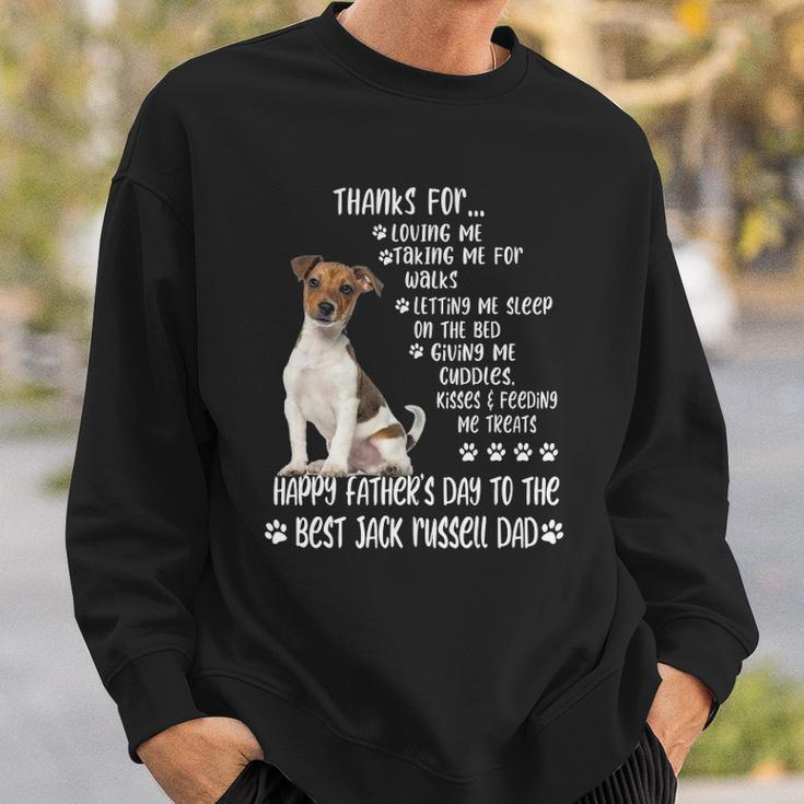 Happy Fathers Day 2022 Jack Russell Dad Dog Lover Sweatshirt Gifts for Him