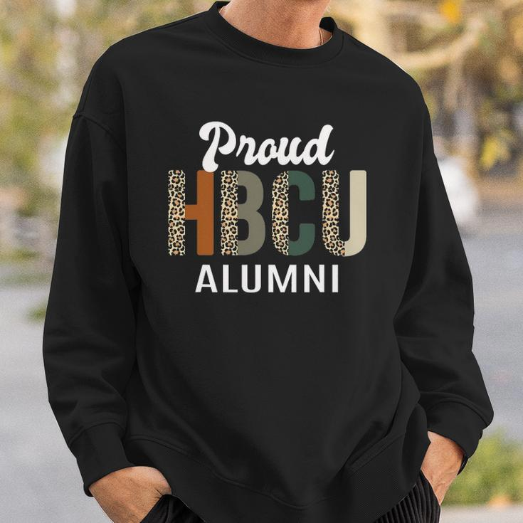 Hbcu Grad Black Women Grad Black College Alumni Leopard Sweatshirt Gifts for Him