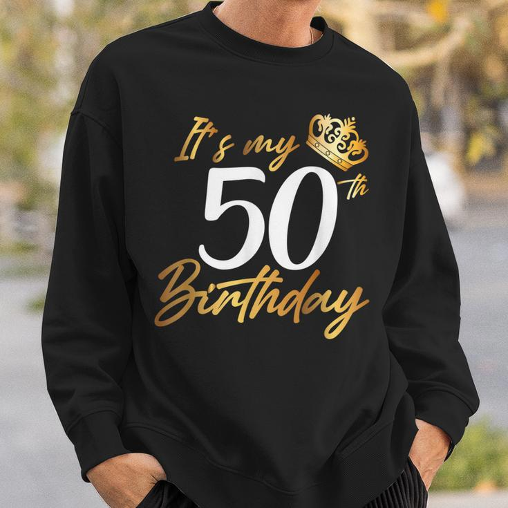 Its My 50Th Birthday 1971 Gift Fifty Years Old Anniversary Sweatshirt Gifts for Him