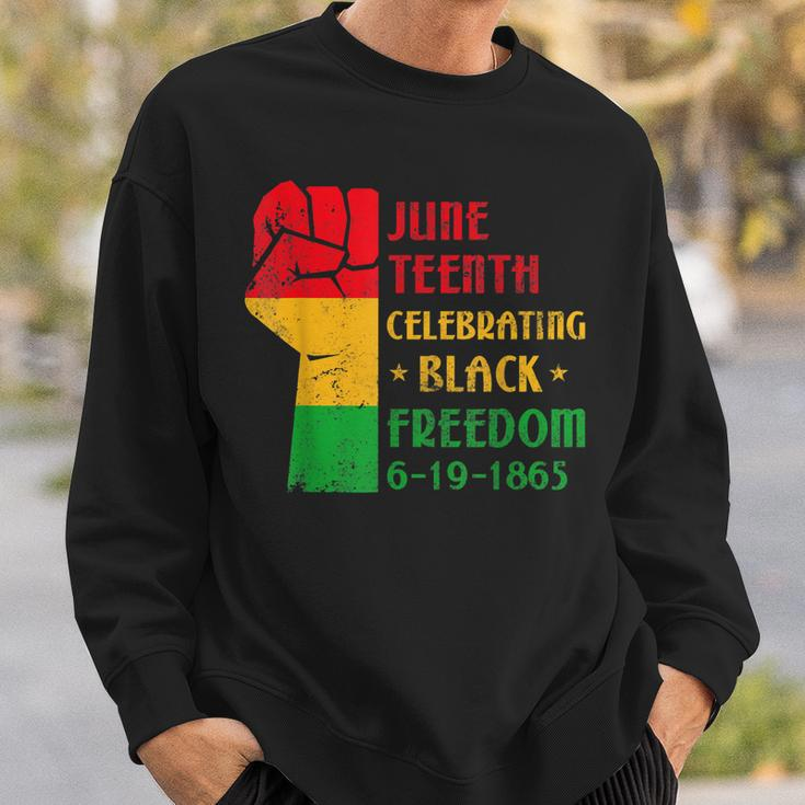 Junenth Celebrate Black Freedom 1865 June 19Th Men Women Sweatshirt Gifts for Him