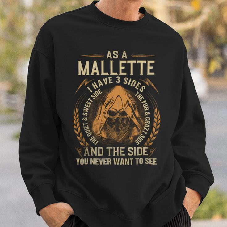 Mallette Name Shirt Mallette Family Name V2 Sweatshirt Gifts for Him