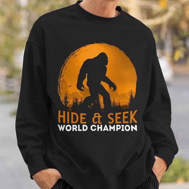 Market Trendz Bigfoot Hide And Seek Champion 405 Trending Shirt Sweatshirt Gifts for Him