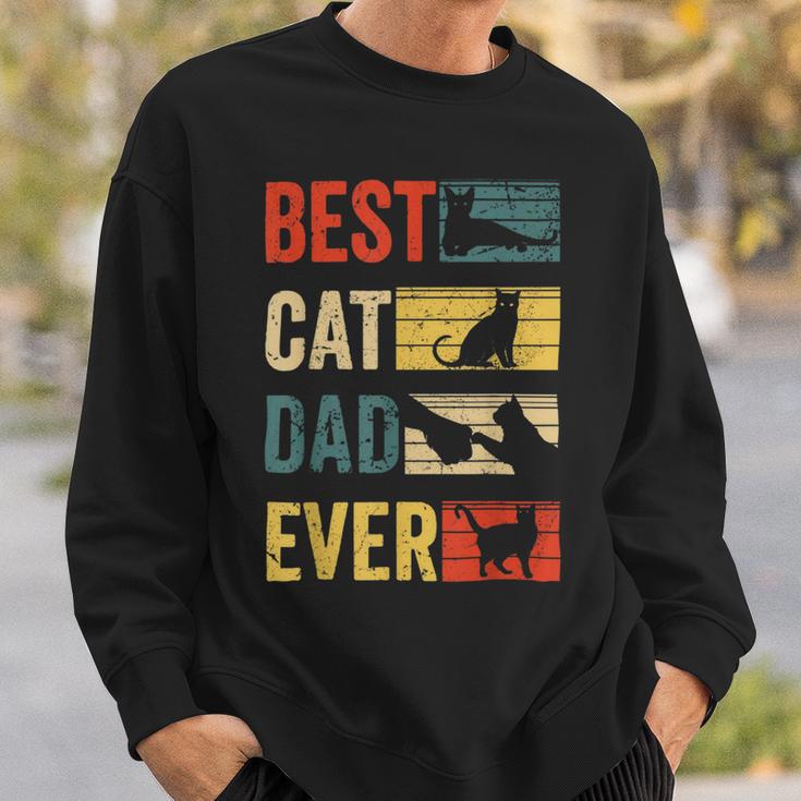 Mens Best Cat Dad Ever Funny Fathers Day Gifts 461 Trending Shirt Sweatshirt Gifts for Him