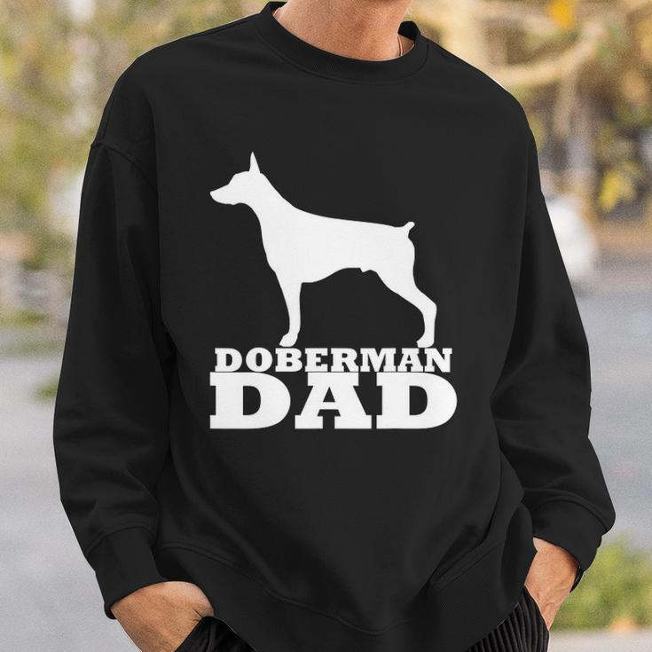 Mens Doberman Dad Dobie Pinscher Doberman Sweatshirt Gifts for Him