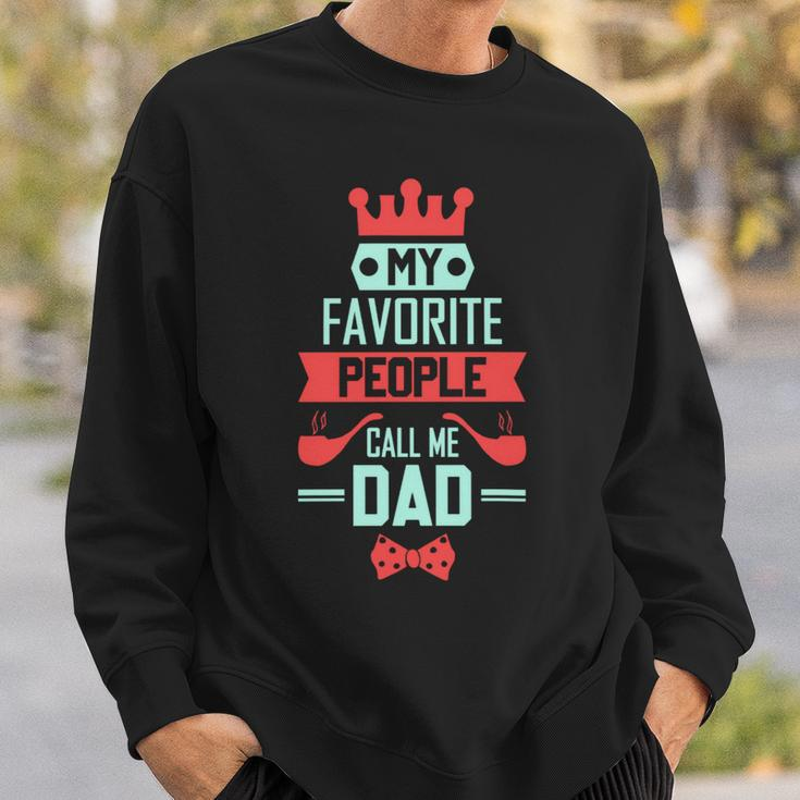 Mens My Favorite People Call Me Pop Fathers Day Sweatshirt Gifts for Him