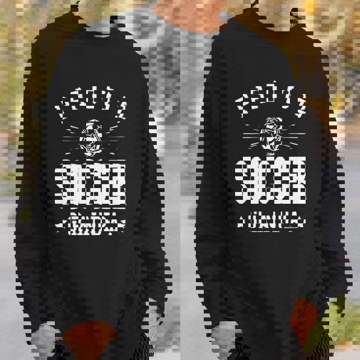 Mens Proud Soccer Grandpa Gift Sweatshirt Gifts for Him