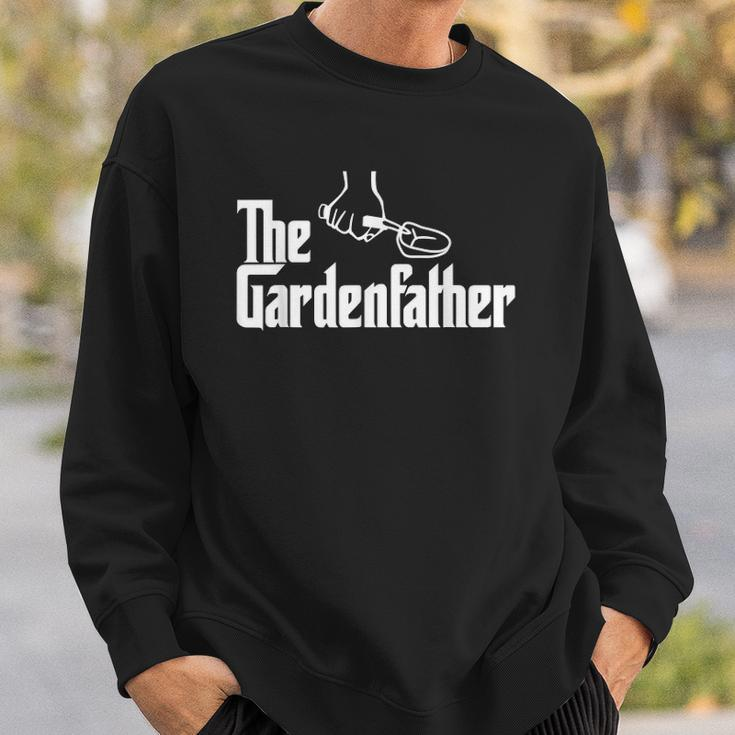 Mens The Gardenfather Funny Gardener Gardening Plant Grower Sweatshirt Gifts for Him