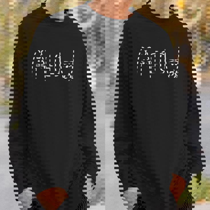 Meow Cat Lover Cats Owner Meow Sweatshirt Gifts for Him Meow Cat Lover Cats Owner Meow Sweatshirt Gifts for Him