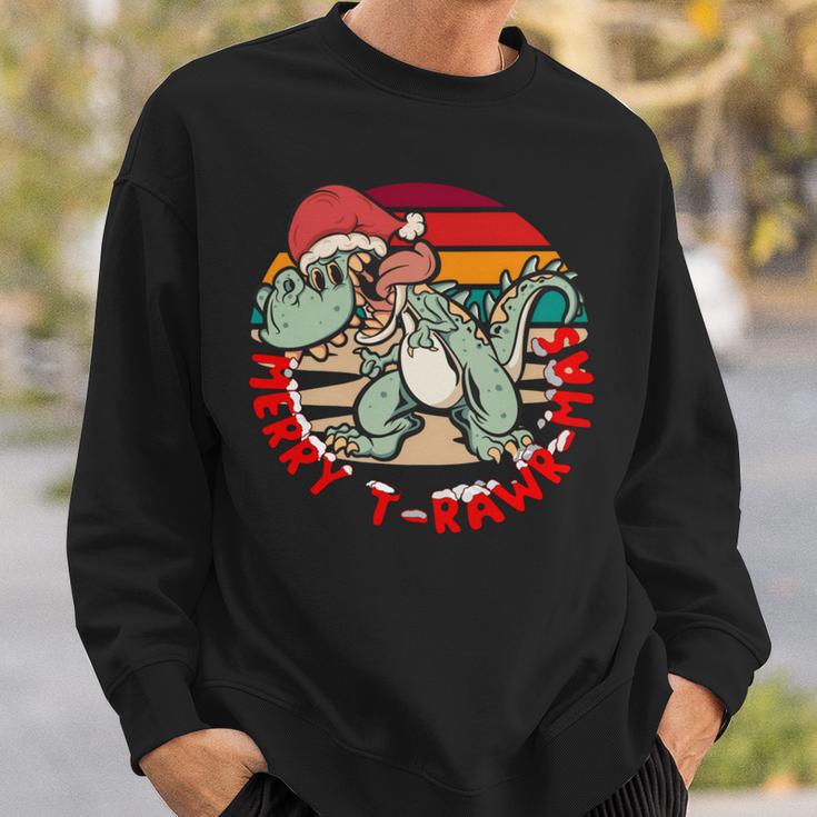 Merry Trawrmas Sweatshirt Gifts for Him