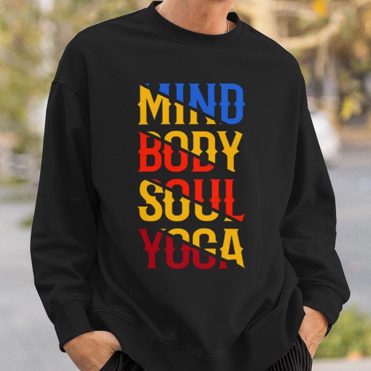 Mind Body Soul Yoga 114 Trending Shirt Sweatshirt Gifts for Him