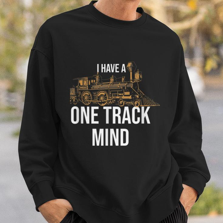 Model Train Locomotive Railroad Collector Sweatshirt Gifts for Him