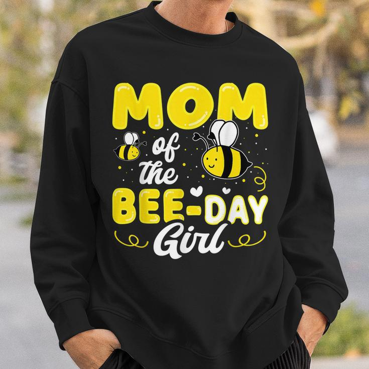 Mom Of The Bee Day Girl Hive Party Matching Birthday Sweet Sweatshirt Gifts for Him