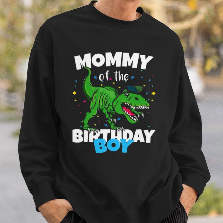 Mommy Of The Birthday Boy Dinosaurrex Anniversary Sweatshirt Gifts for Him