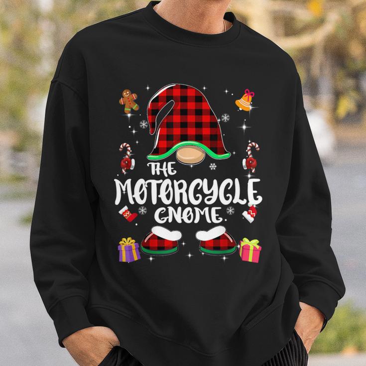 Motorcycle Gnome Buffalo Plaid Red 460 Shirt Sweatshirt Gifts for Him