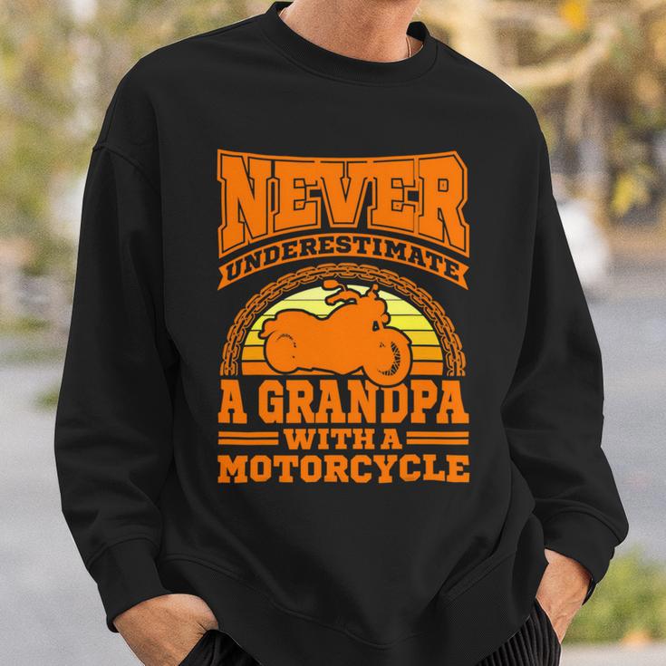 Motorcycle Grandpa Biker S Funny 499 Shirt Sweatshirt Gifts for Him