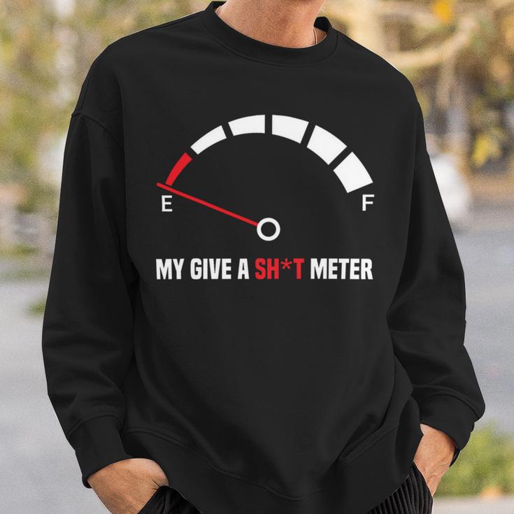 My Give A Shit Meter Is Empty Sarcastic Autocollant 394 Trending Shirt Sweatshirt Gifts for Him