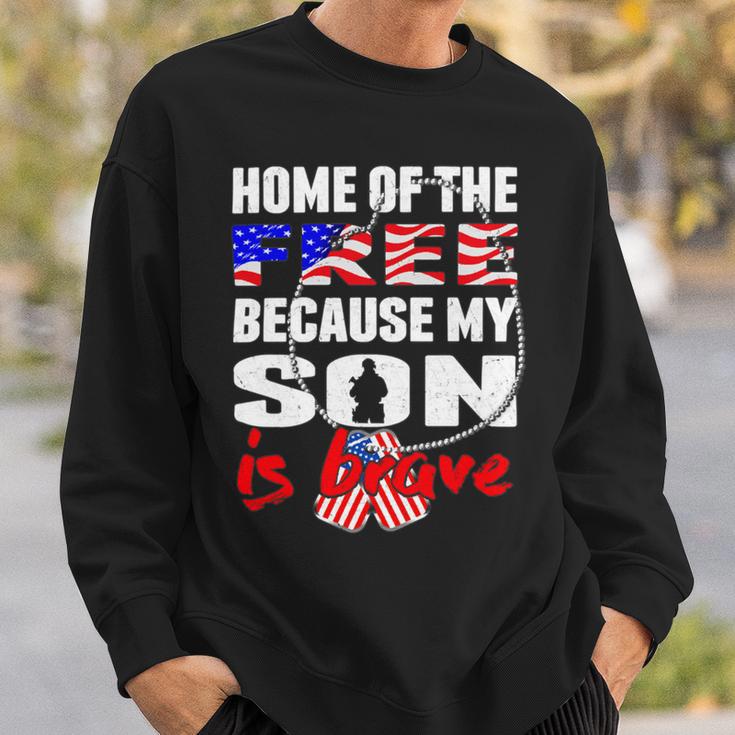 My Son Is Brave Home Of The Free Proud 716 Shirt Sweatshirt Gifts for Him