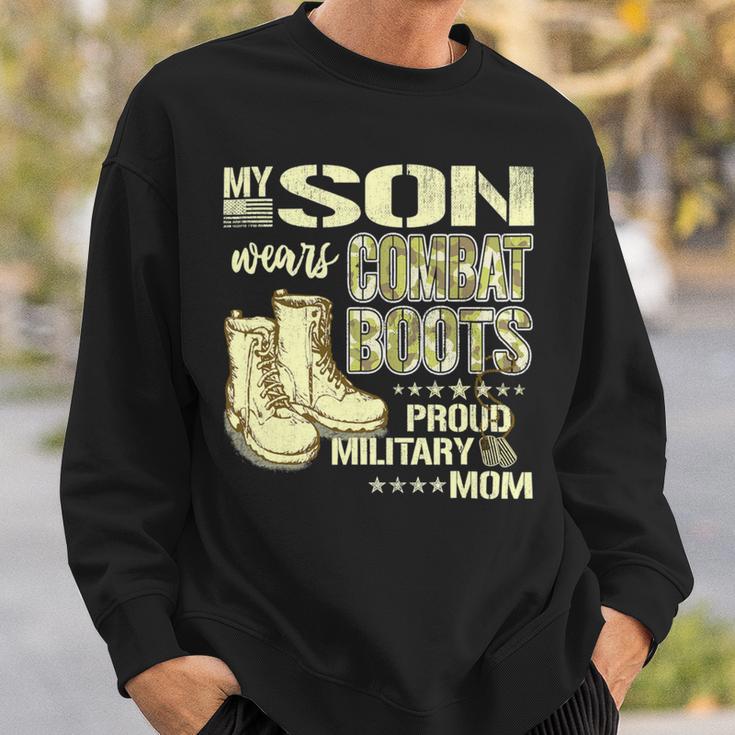 My Son Wears Combat Boots Proud 691 Shirt Sweatshirt Gifts for Him