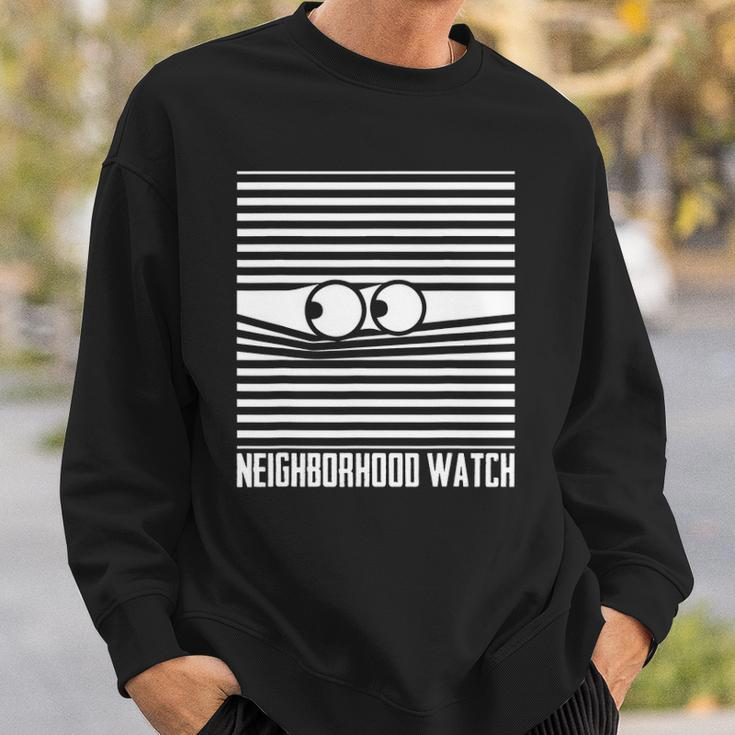 National Neighborhood Watch Homeowner Neighbor Community Sweatshirt Gifts for Him