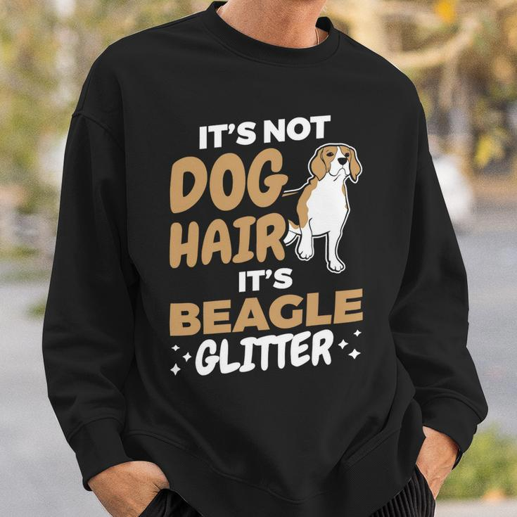 Not Dog Hair Beagle Glitter Pet Owner Dog Lover Beagle 61 Beagle Dog Sweatshirt Gifts for Him