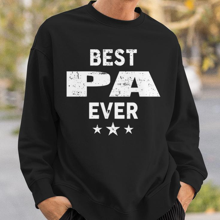 Pa Grandpa Gift Best Pa Ever Sweatshirt Gifts for Him