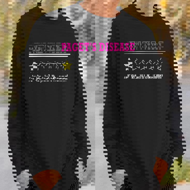 Pagets Disease Review Pink Ribbon Pagets Disease Pagets Disease Awareness Sweatshirt Gifts for Him