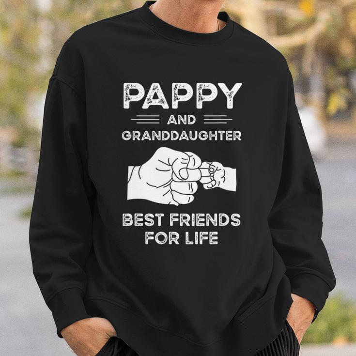 Pappy And Granddaughter Best Friends For Life Matching Sweatshirt Gifts for Him
