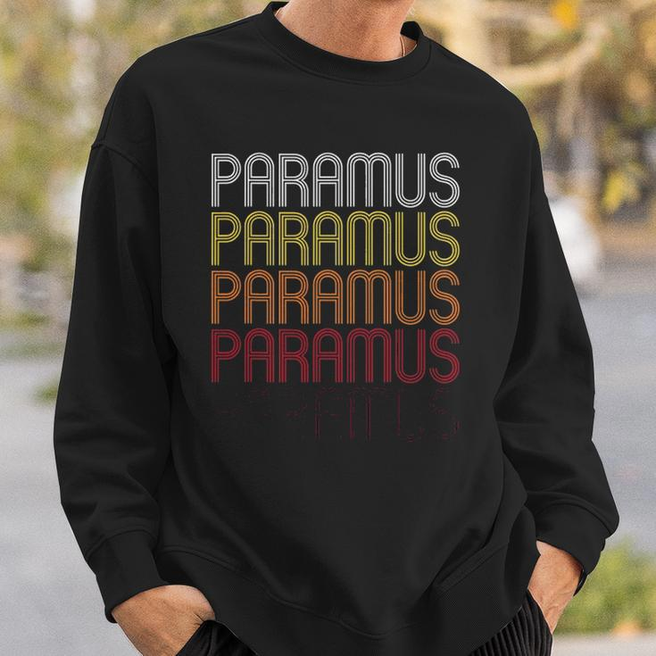 Paramus Nj Vintage Style New Jersey Sweatshirt Gifts for Him