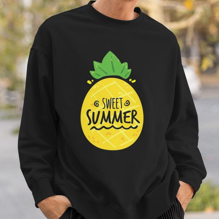 Pineapple Summer Funny Sweet Summer Hello Break Vacation Sweatshirt Gifts for Him